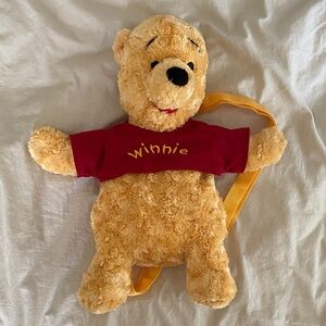Official Disneyland Paris Winnie the Pooh Plush Backpack